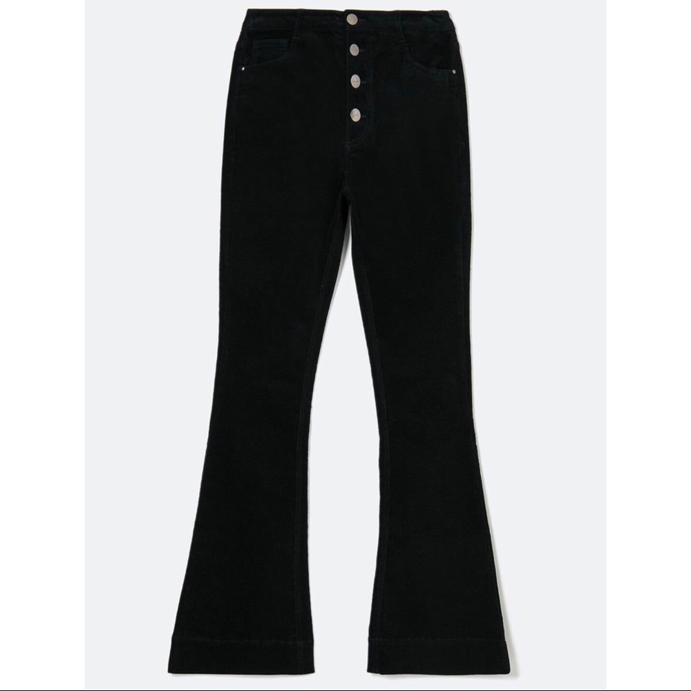 Black Velvet Pants - Picture 5 of 5
